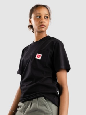 Tシャツ・カットソー CARHARTT WIP 'Pocket Heart' T-shirt Carhartt WIP Pocket Heart T-Shirt | Black / Red | Official